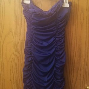 Formal Royal Blue mini dress